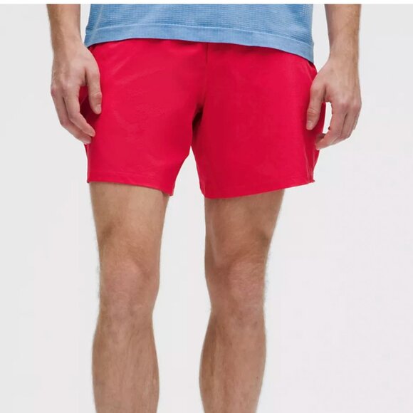 NEW with TAGS: Lululemon Pace Breaker Linerless Short 7" in Red Glow - Picture 1 of 8